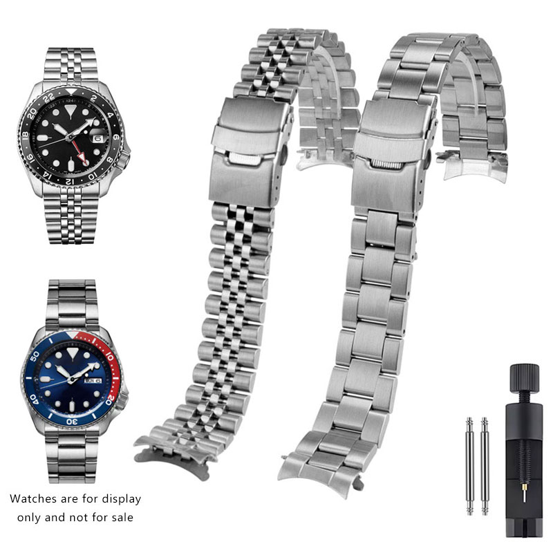 Solid Stainless Steel Watch Bracelet Jubilee - Pasek ze stali nierdzewnej 316L do