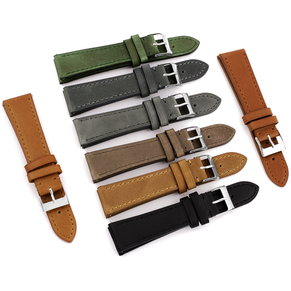 Leather Watch Strap Quick Release 20Mm 22Mm - Wysokiej jakości pasek do zegarka pasek