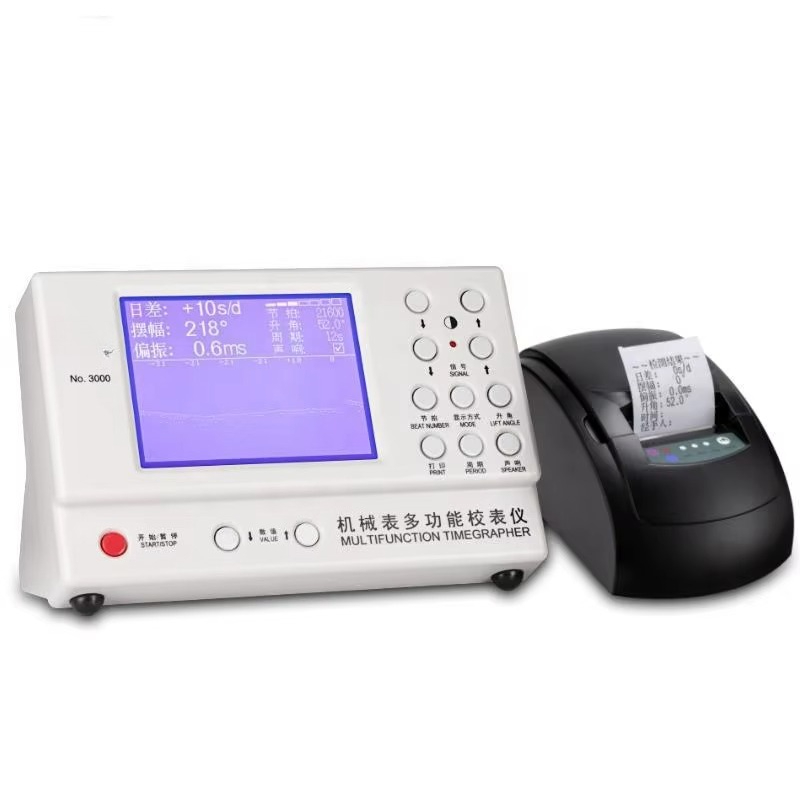 Timegrapher Watch Calibration Timing Machine - Weishi NO. Tester Czasomierzy Zegarmistrzowskich 3000