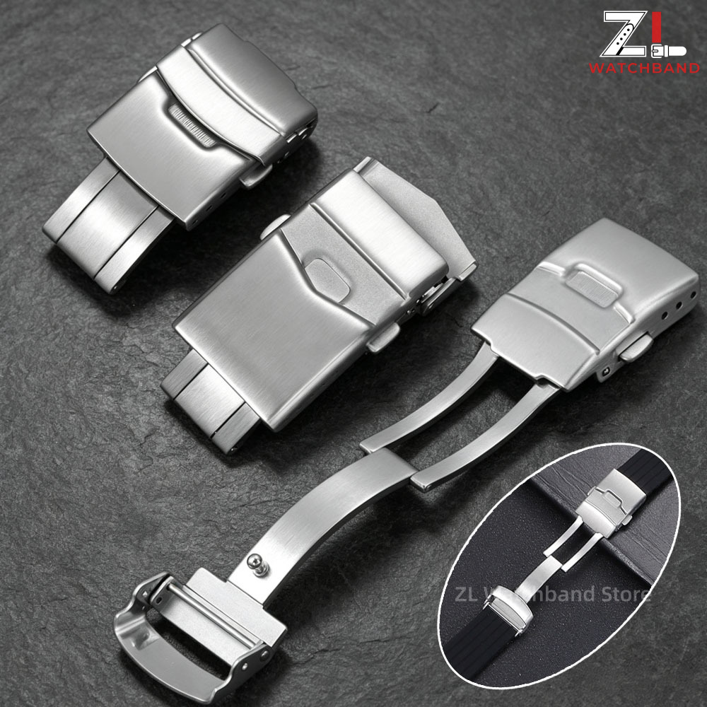 Leather Watch Strap Quick Release 20Mm 22Mm - Klamra do zegarka ze stali nierdzewnej