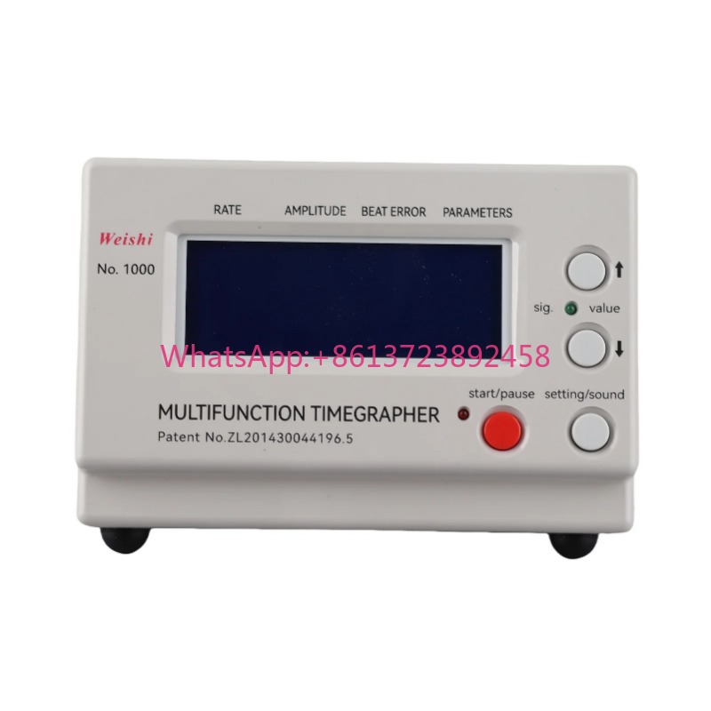 Timegrapher Watch Calibration Timing Machine - Tester Mechaniczny do Zegarków Weishi, Wielofunkcyjny