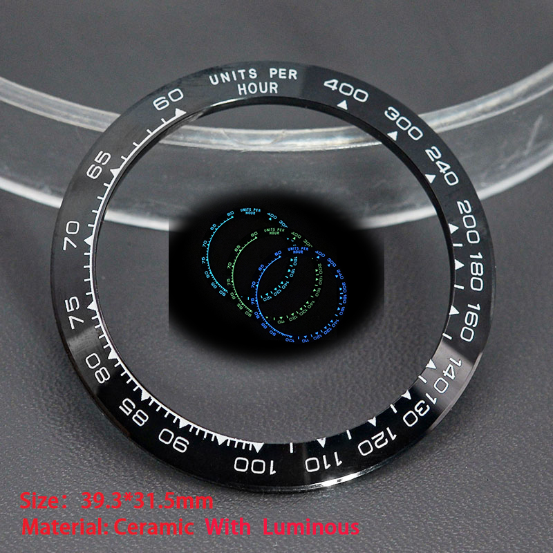 Watch Bezel Insert Ceramic Luminous - 393 * 31,5 mm Daytna Ceramiczna