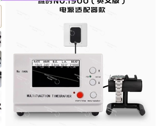 Weishi NR. Tester zegarków mec – Timegrapher Watch Calibration Timing Machine recenzja i cena