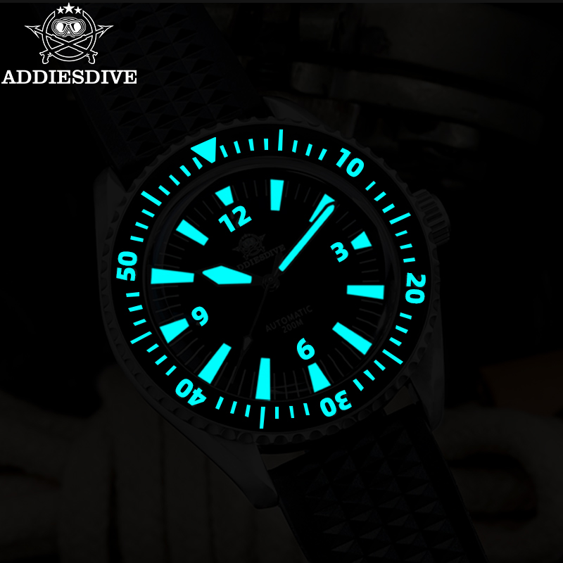 ADDIESDIVE – elegancki zegarek – Automatic Dive Watch 200M Nh35 Movement recenzja i cena