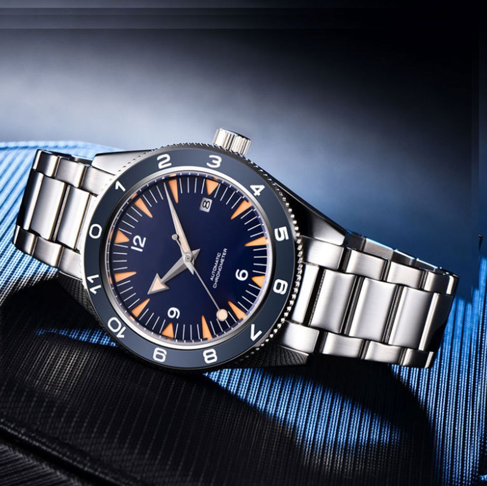 Własne logo NH35 zegarek z mec – Men Mechanical Watch Sapphire Crystal recenzja i cena