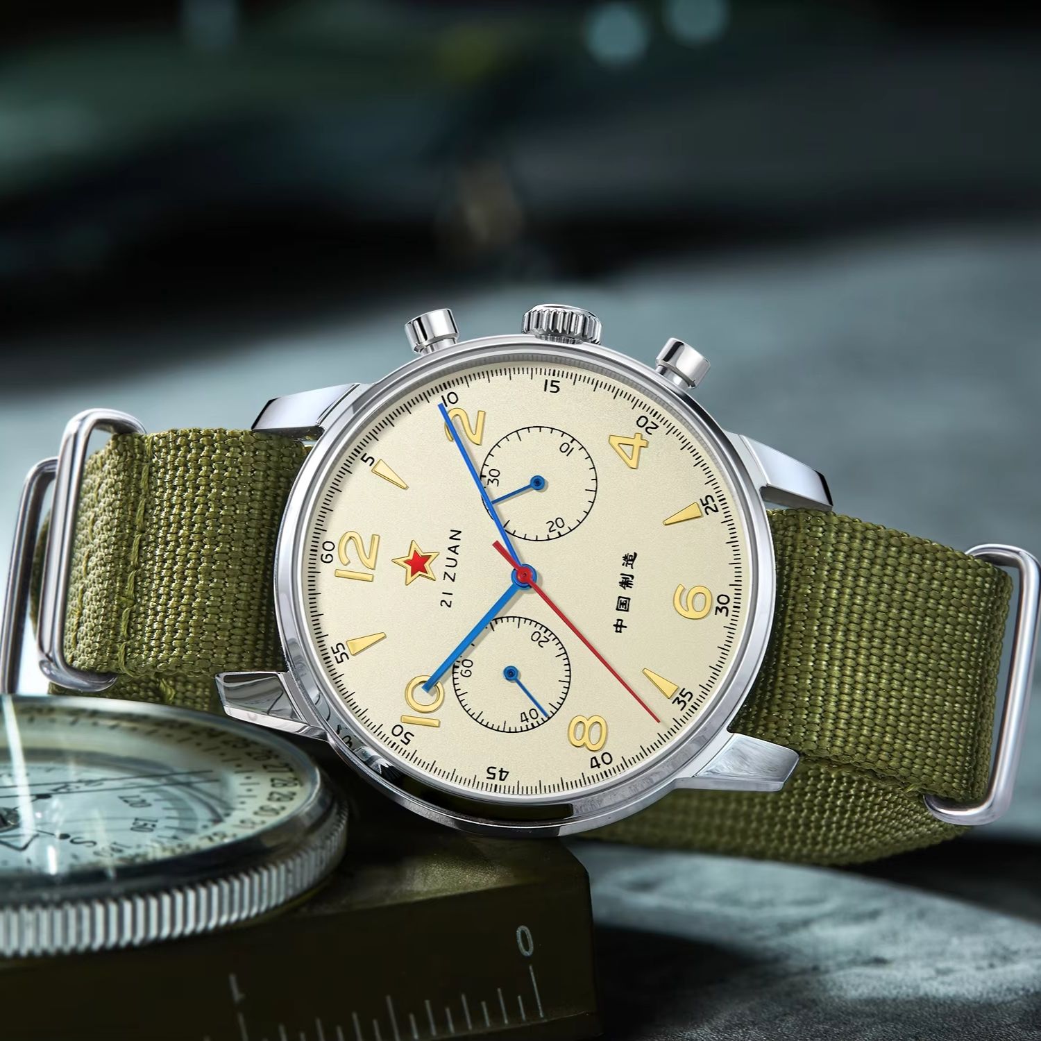 Zegarki męskie mechaniczne TOP – Chronograph Mechanical Watch Seagull 1963 recenzja i cena