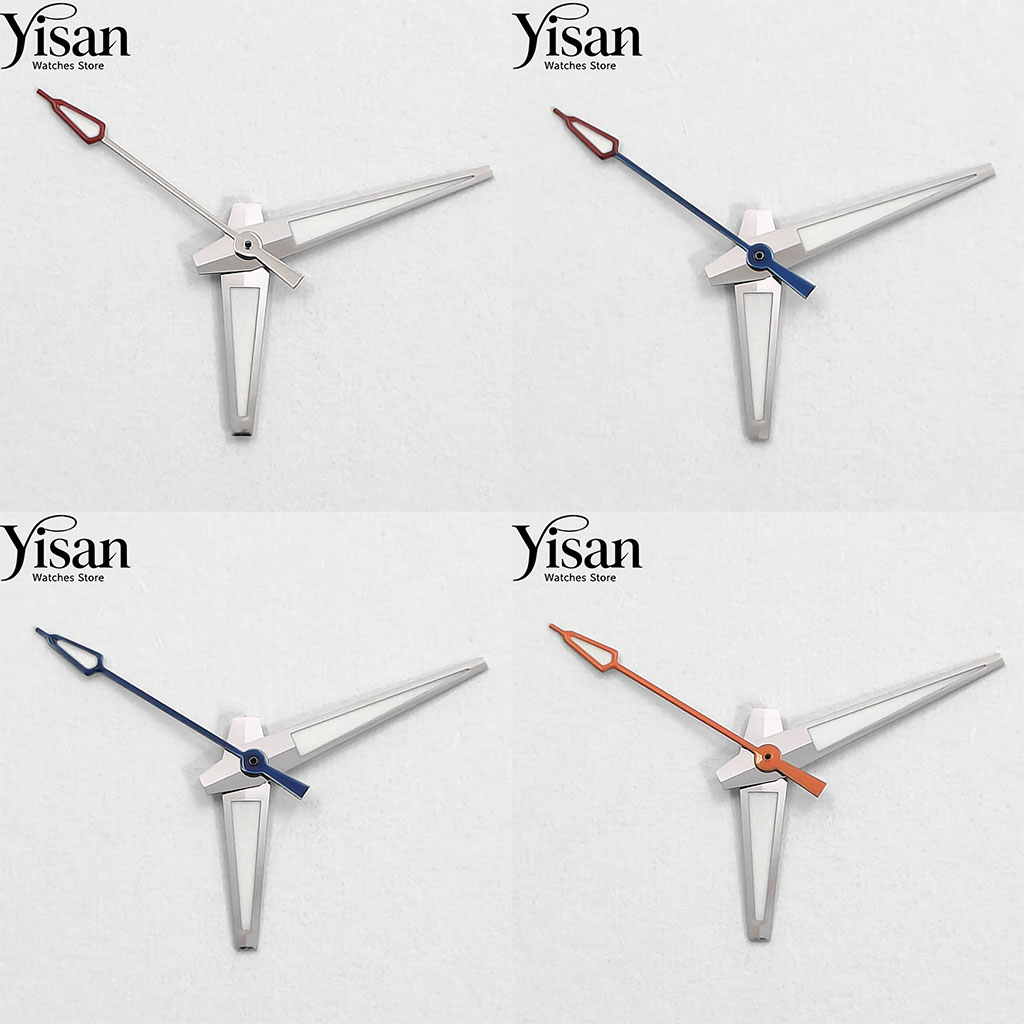 Yisan – nowy zestaw srebrnych  – Watch Hands Set Luminous Replacement Nh35 recenzja i cena