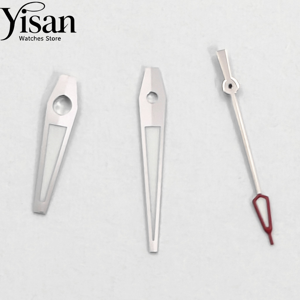 Yisan – nowy zestaw srebrnych  – Watch Hands Set Luminous Replacement Nh35 recenzja i cena