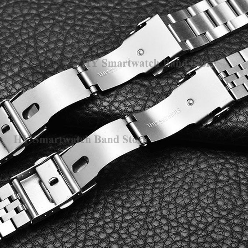 Solidna bransoletka ze stali n – Solid Stainless Steel Watch Bracelet Jubilee recenzja i cena