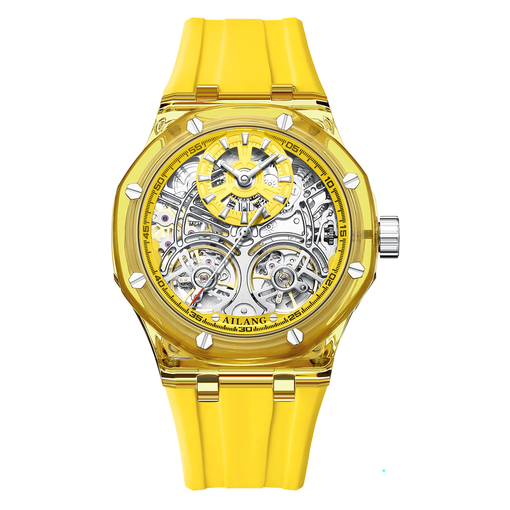 Luksusowy męski zegarek z podw – Skeleton Automatic Watch Luxury Tourbillon recenzja i cena