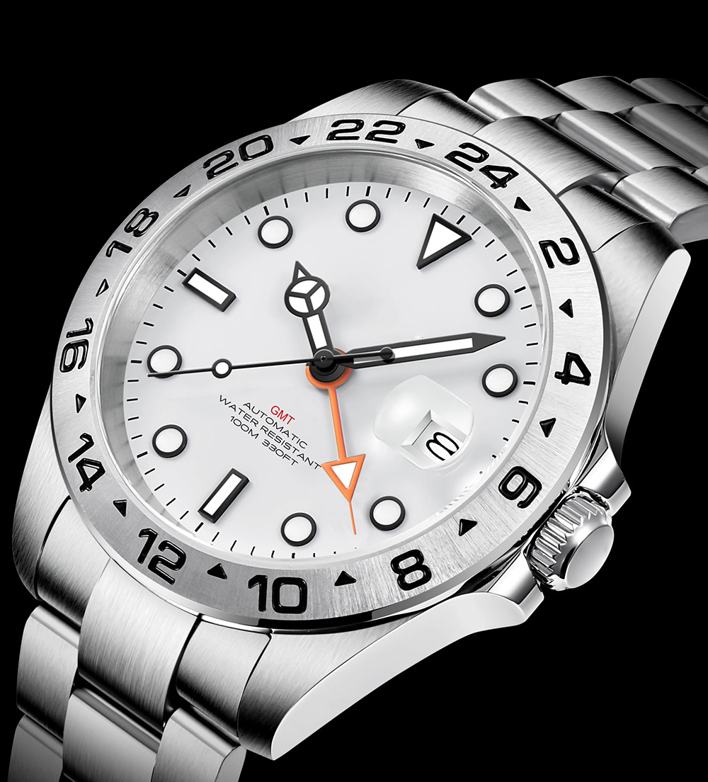 Luksusowy zegarek męski 39mm N – Men Mechanical Watch Sapphire Crystal recenzja i cena