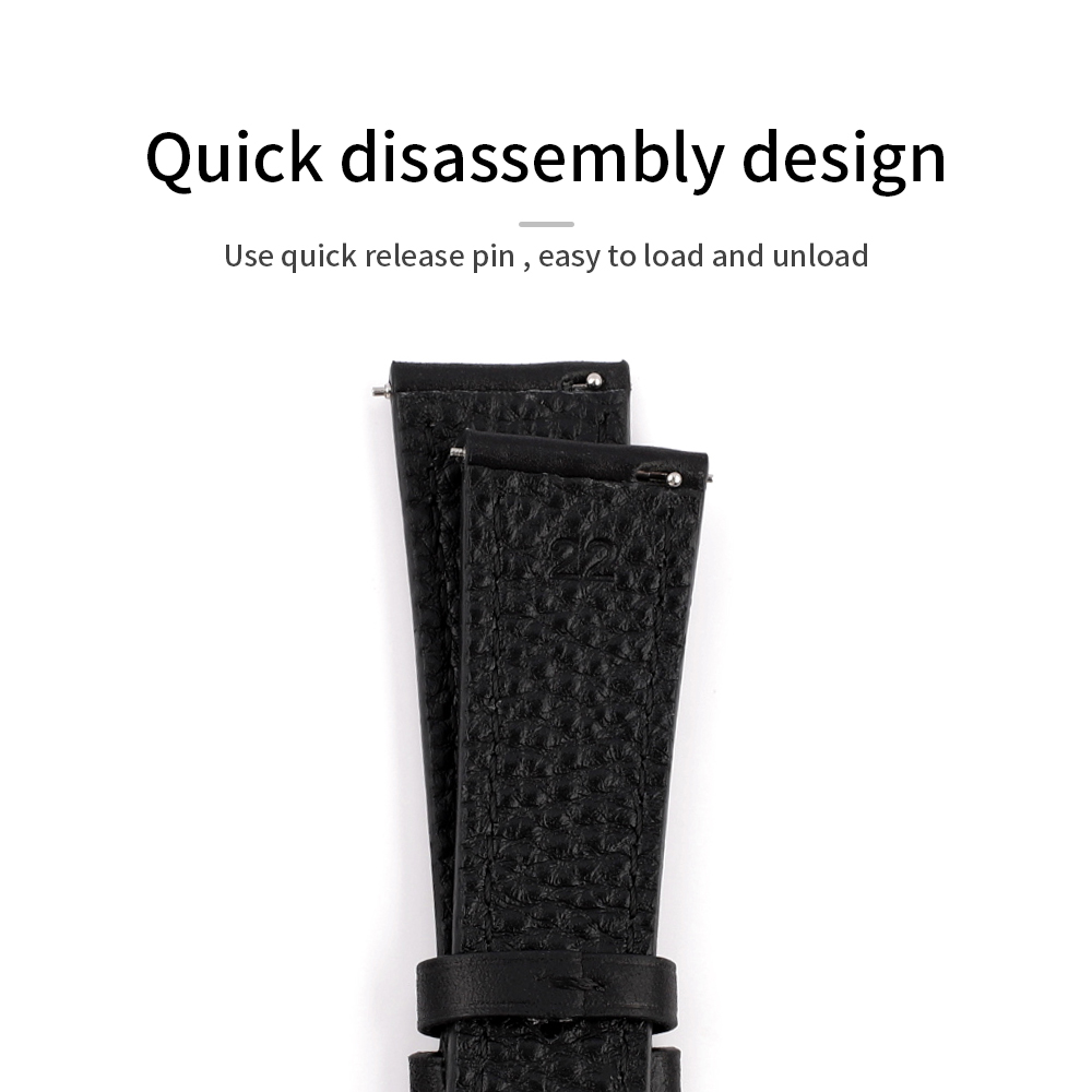 Wysokiej jakości pasek do zega – Leather Watch Strap Quick Release 20Mm 22Mm recenzja i cena