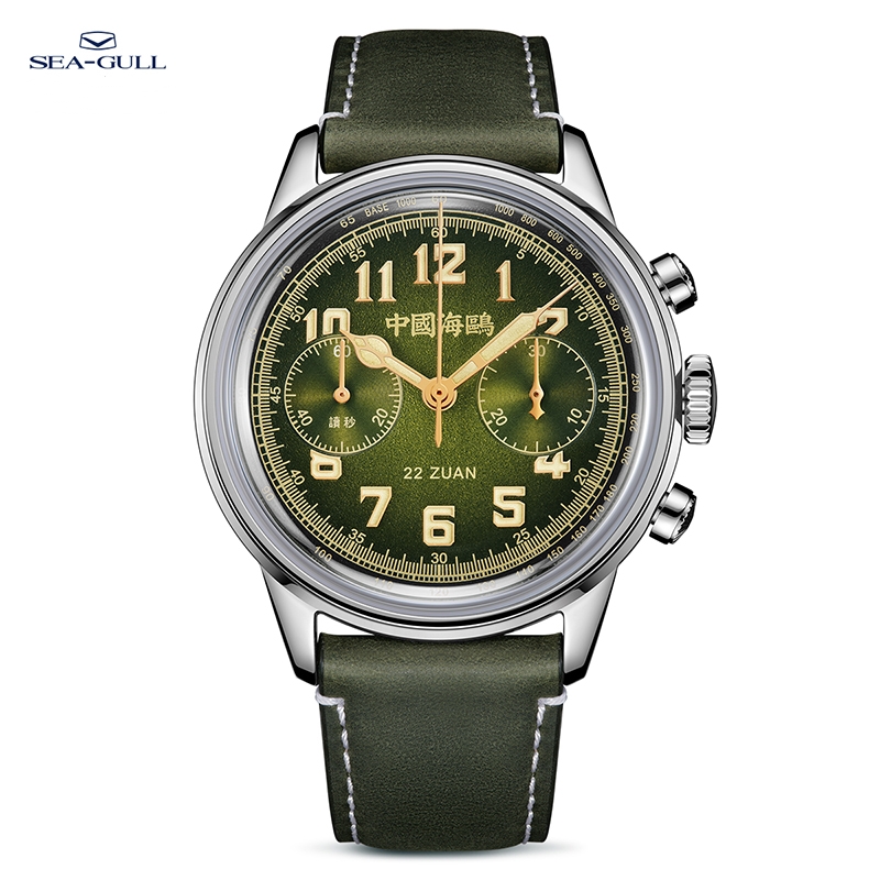 Mewa 1963 seria podróżów Wind  – Chronograph Mechanical Watch Seagull 1963 recenzja i cena
