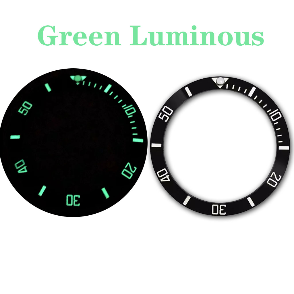 38MM C3 Super świecący czarny  – Watch Bezel Insert Ceramic Luminous recenzja i cena
