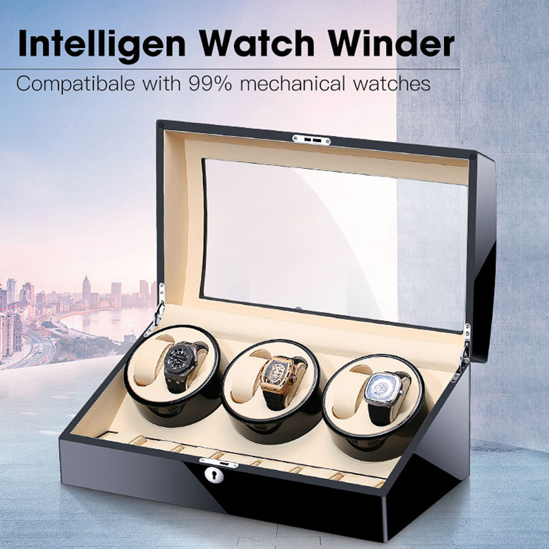 MELANCY Luksusowe 6+7 automaty – Watch Winder Automatic Dual Watch Box recenzja i cena