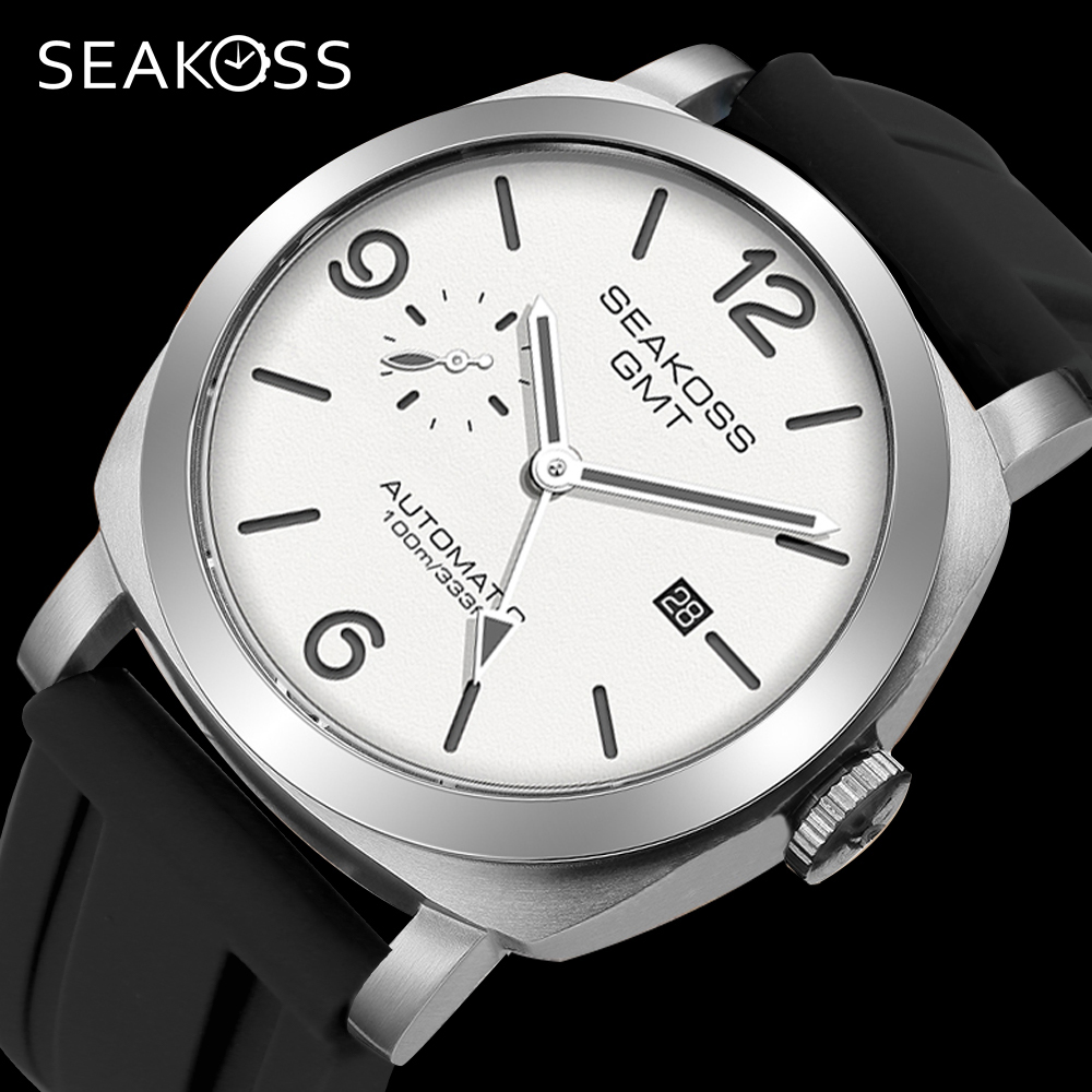 SEAKOSS 10Bar GMT nurkowanie a – Chronograph Mechanical Watch Seagull 1963 recenzja i cena