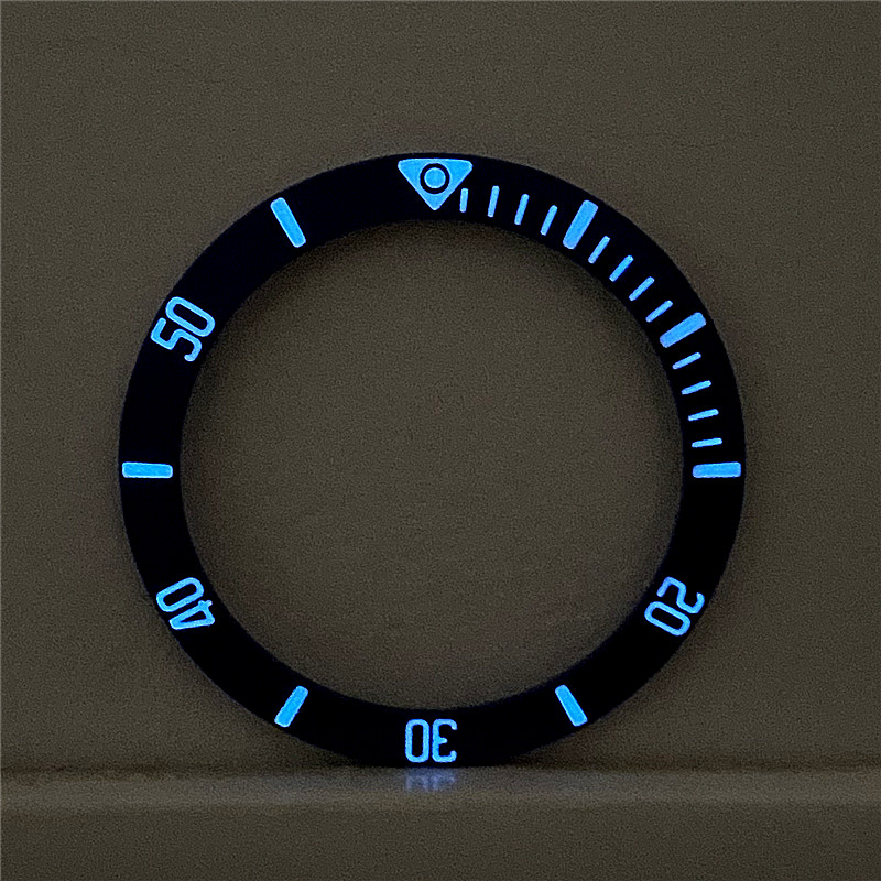 Luksusowa 40 mm matowa czarna  – Watch Bezel Insert Ceramic Luminous recenzja i cena