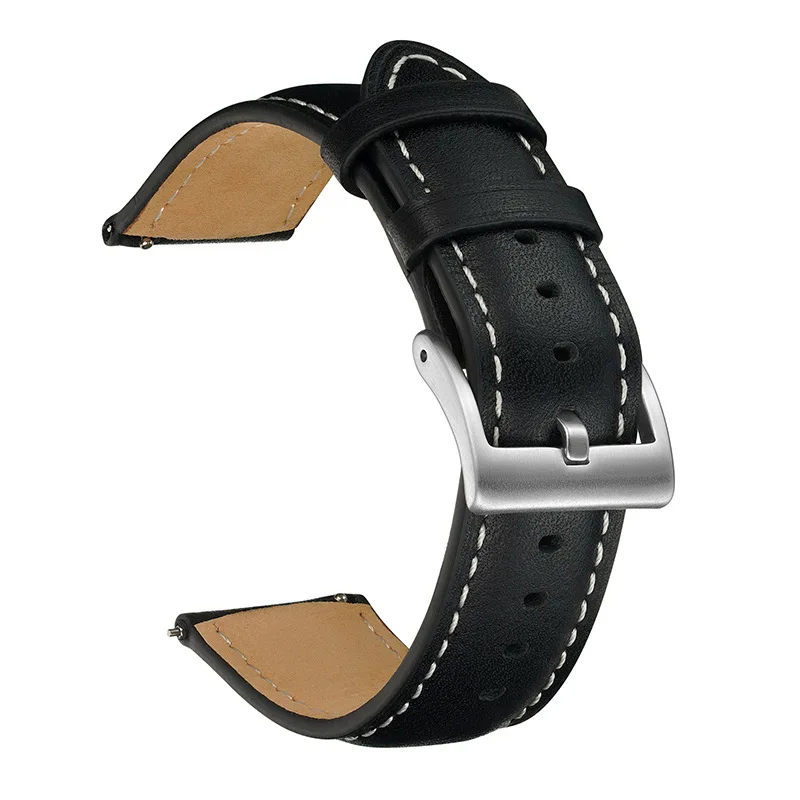 Pasek do zegarka z prawdziwej  – Leather Watch Strap Quick Release 20Mm 22Mm recenzja i cena
