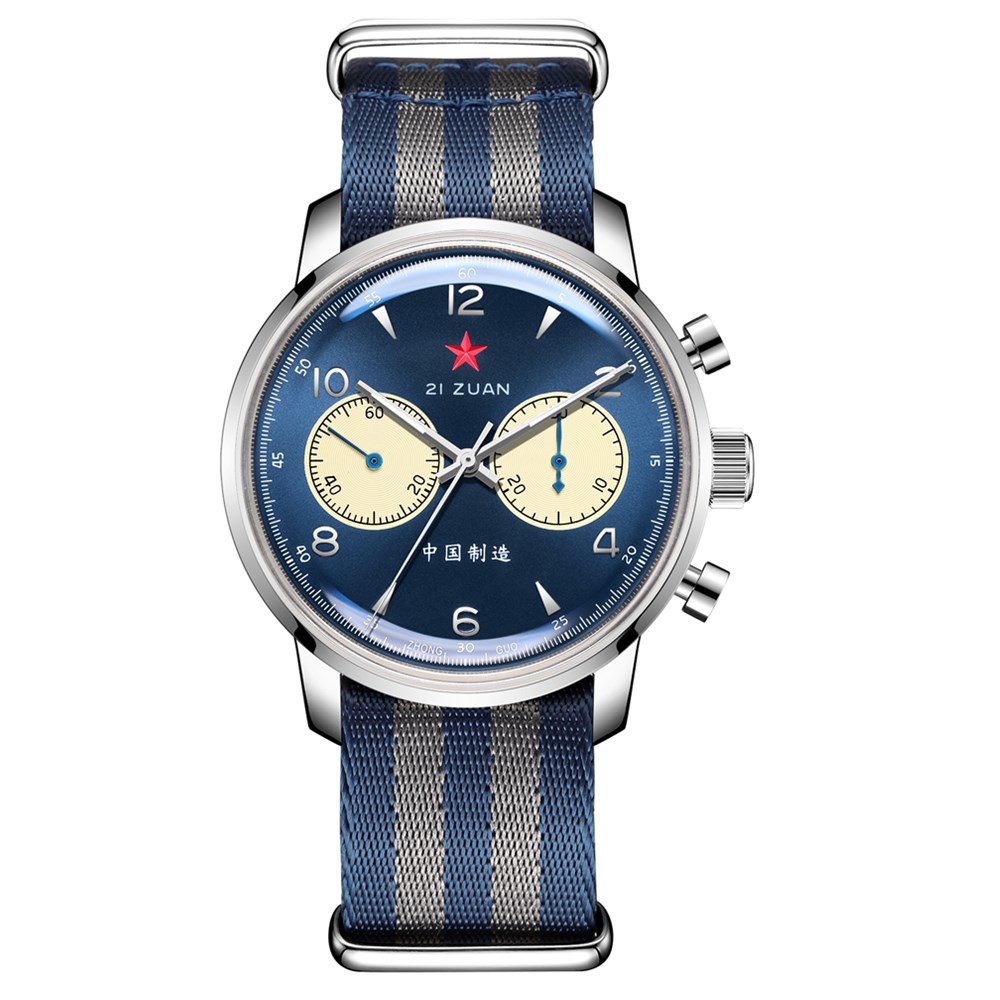 SEAKOSS 42mm Chronograf Męski  – Chronograph Mechanical Watch Seagull 1963 recenzja i cena