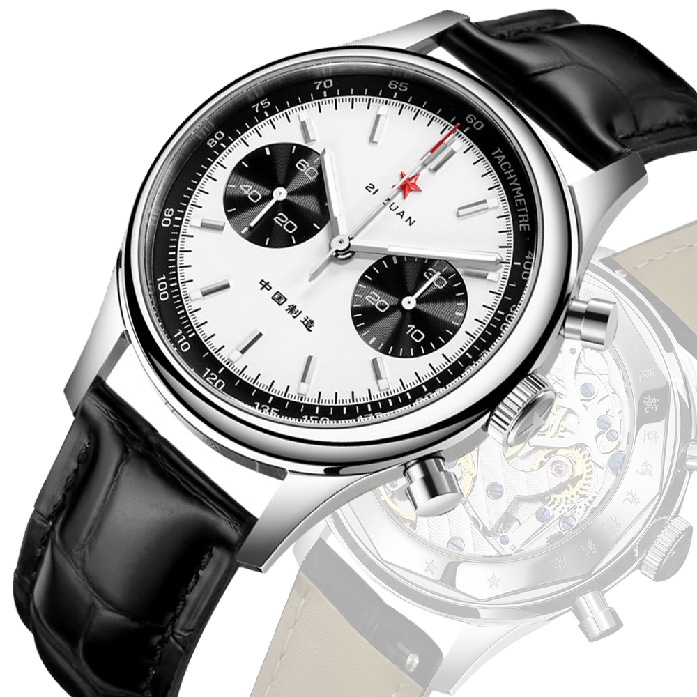 SEAKOSS 1963 Panda Chronograph – Chronograph Mechanical Watch Seagull 1963 recenzja i cena