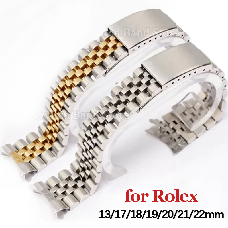 Metalowy pasek do zegarka z za – Solid Stainless Steel Watch Bracelet Jubilee recenzja i cena