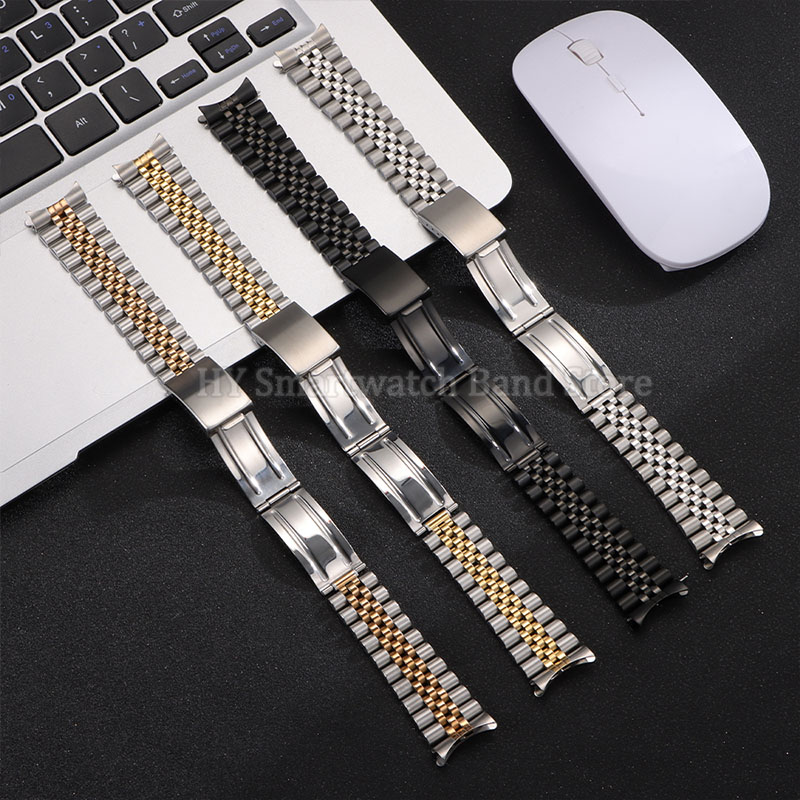 Metalowy pasek do zegarka z za – Solid Stainless Steel Watch Bracelet Jubilee recenzja i cena