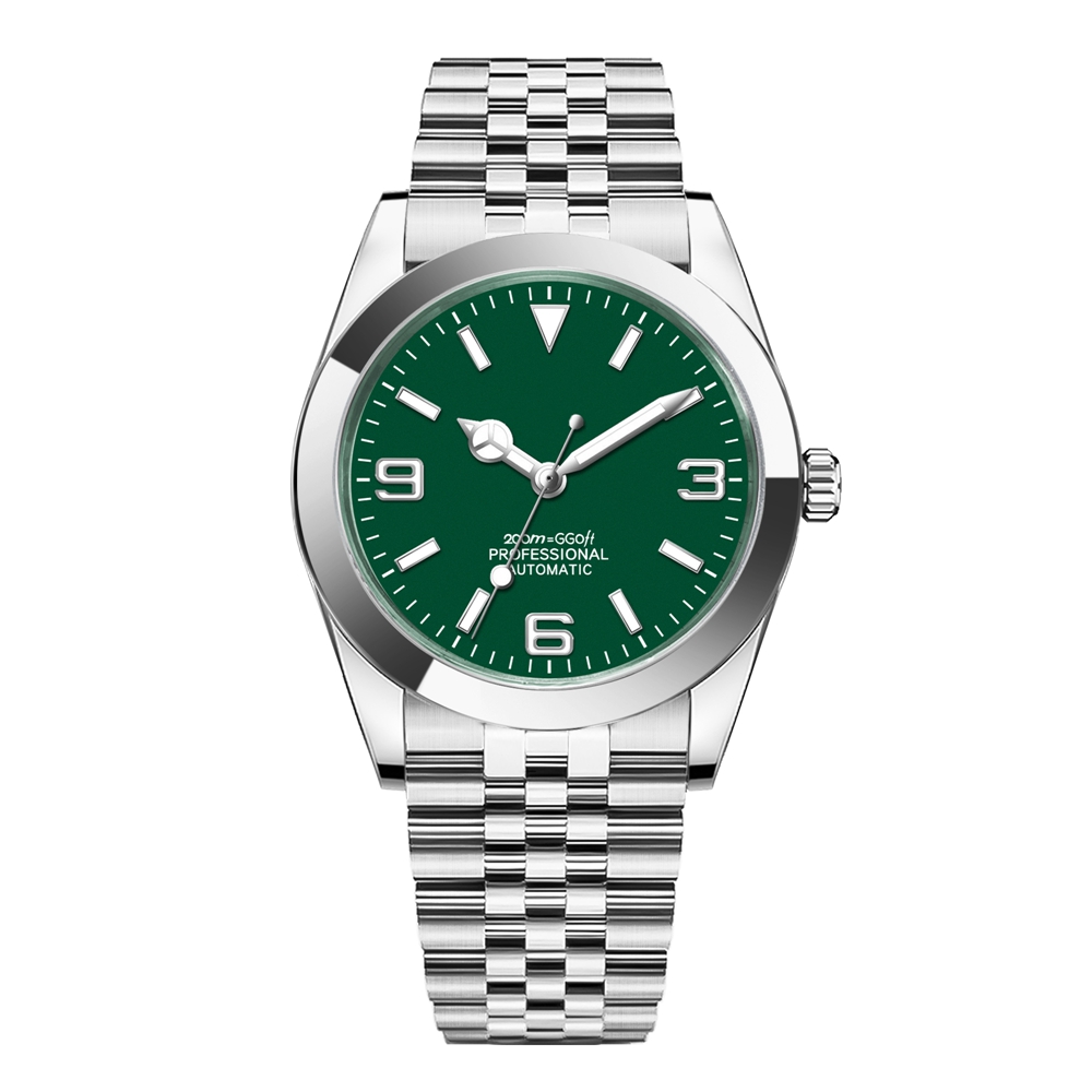 Zegarek z własnym logo, luksus – Men Mechanical Watch Sapphire Crystal recenzja i cena