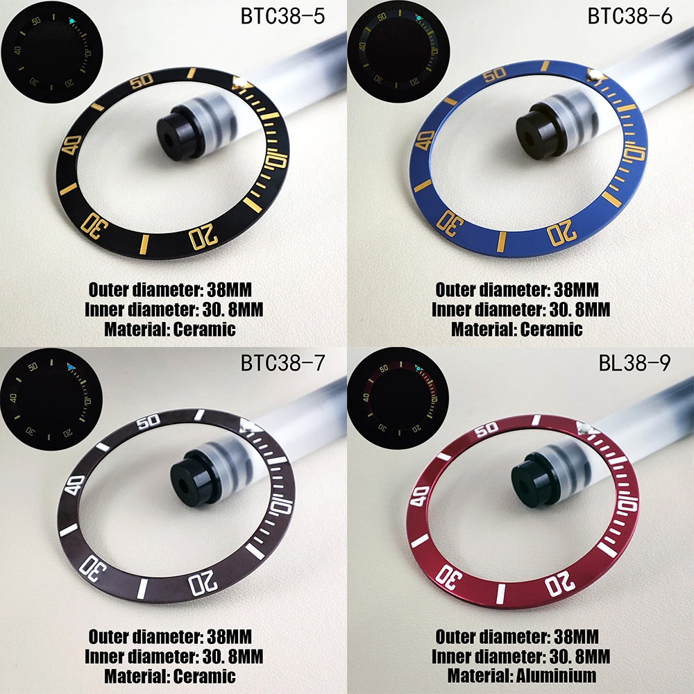 Bezel zegarka 38mm*30.8mm, wys – Watch Bezel Insert Ceramic Luminous recenzja i cena