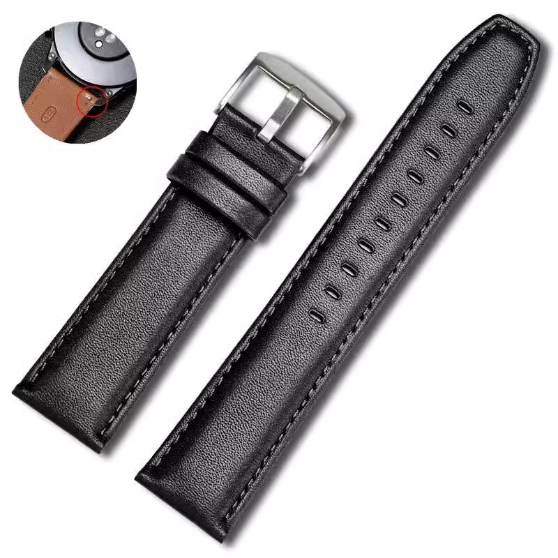 Pasek do zegarka z prawdziwej  – Leather Watch Strap Quick Release 20Mm 22Mm recenzja i cena