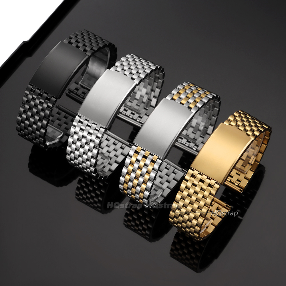 Nowy pasek do zegarka ze stali – Solid Stainless Steel Watch Bracelet Jubilee recenzja i cena