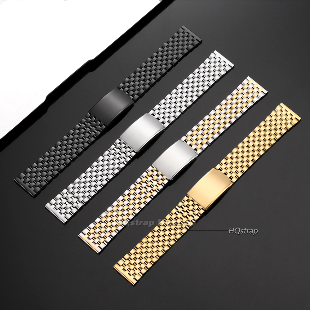 Nowy pasek do zegarka ze stali – Solid Stainless Steel Watch Bracelet Jubilee recenzja i cena