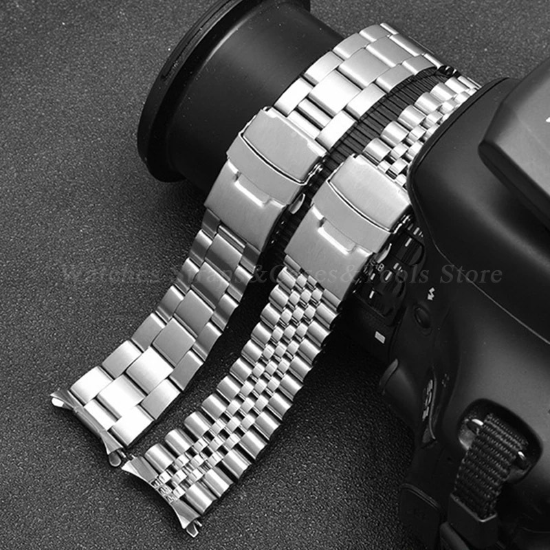 Pasek ze stali nierdzewnej 316 – Solid Stainless Steel Watch Bracelet Jubilee recenzja i cena