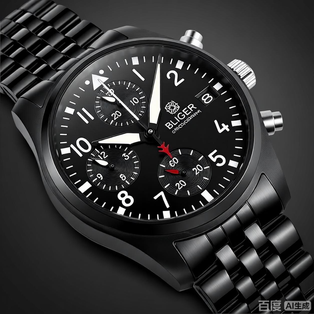 Zegarek męski BLIGER, w całośc – Men Mechanical Watch Sapphire Crystal recenzja i cena