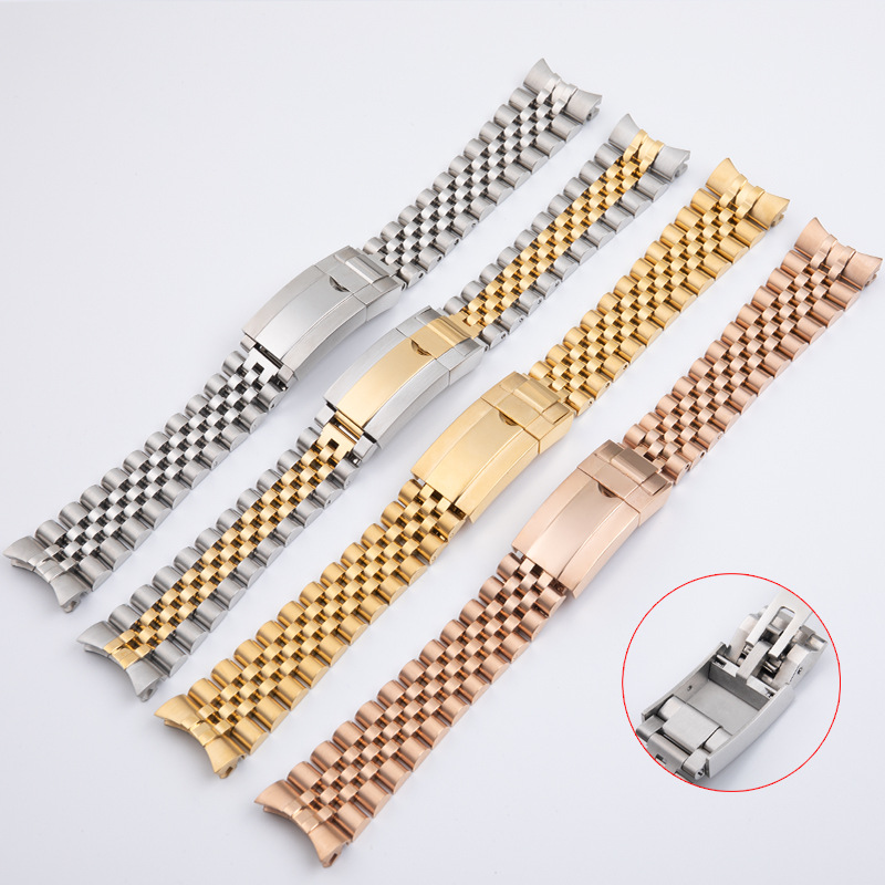 Solidna stalowa bransoleta Jub – Solid Stainless Steel Watch Bracelet Jubilee recenzja i cena