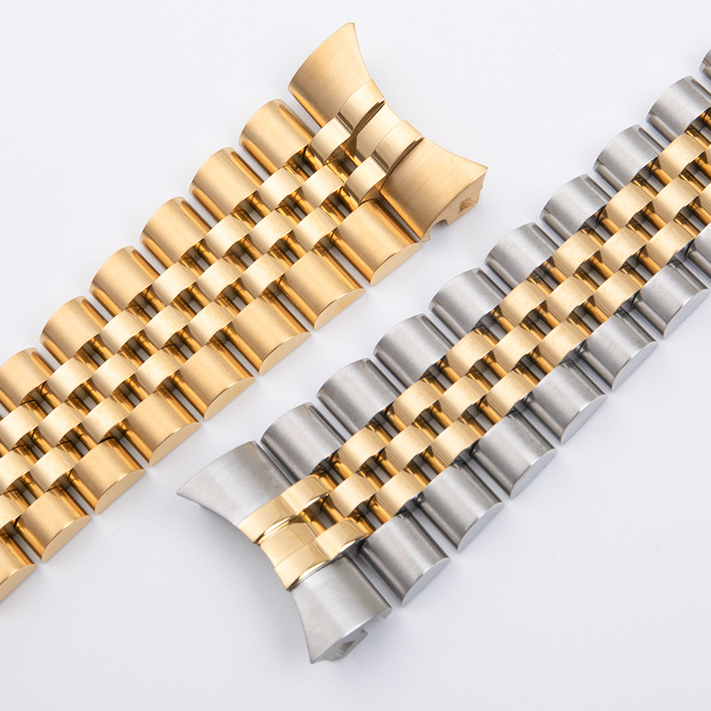 Solidna stalowa bransoleta Jub – Solid Stainless Steel Watch Bracelet Jubilee recenzja i cena