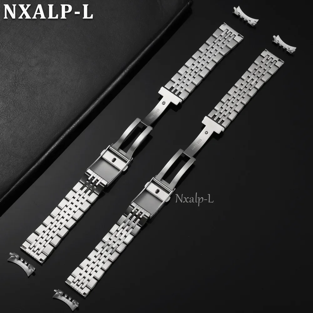 Pasek do zegarka ze stali nier – Solid Stainless Steel Watch Bracelet Jubilee recenzja i cena