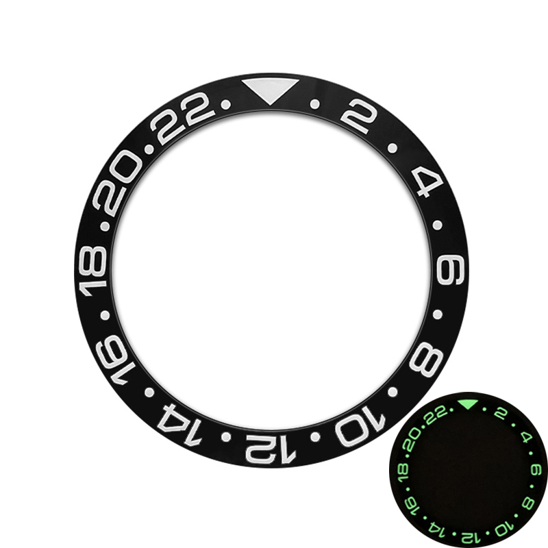 38mm Zakrzywiony niebiesko-zie – Watch Bezel Insert Ceramic Luminous recenzja i cena