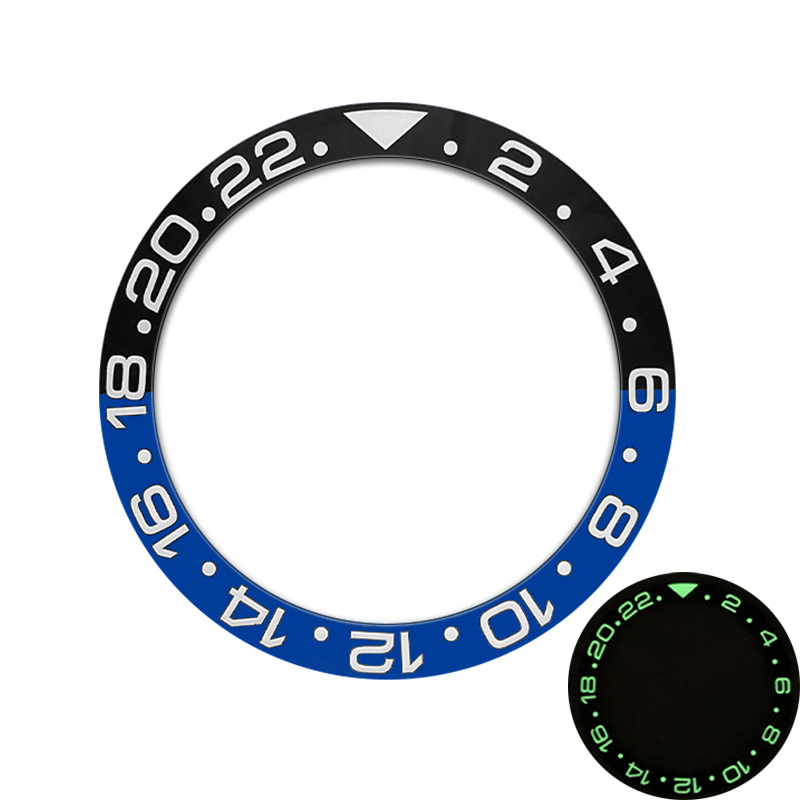 38mm Zakrzywiony niebiesko-zie – Watch Bezel Insert Ceramic Luminous recenzja i cena
