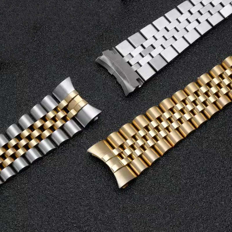20MM Bransoleta Jubilee ze Sta – Solid Stainless Steel Watch Bracelet Jubilee recenzja i cena