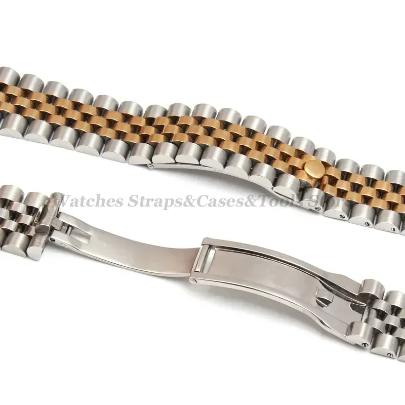 Solidny łukowy pasek ze stali  – Solid Stainless Steel Watch Bracelet Jubilee recenzja i cena