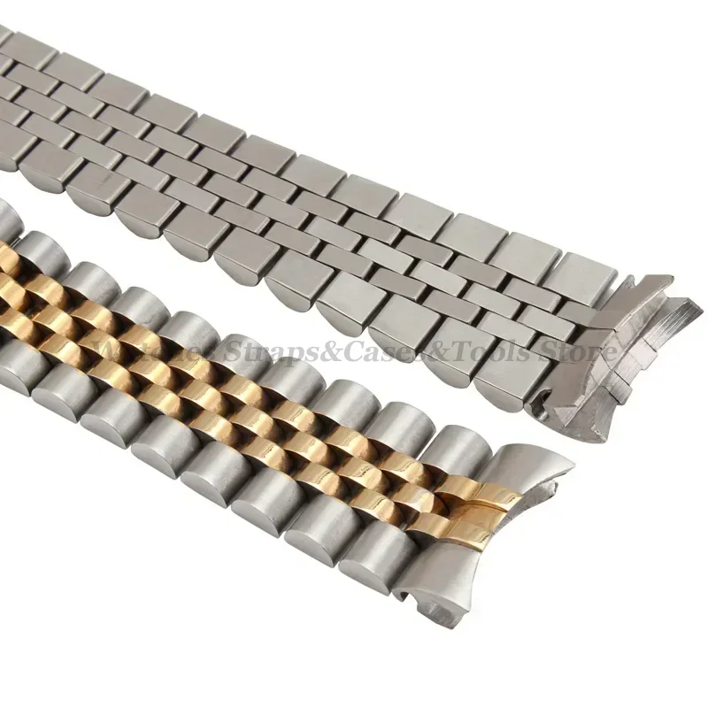 Solidny łukowy pasek ze stali  – Solid Stainless Steel Watch Bracelet Jubilee recenzja i cena