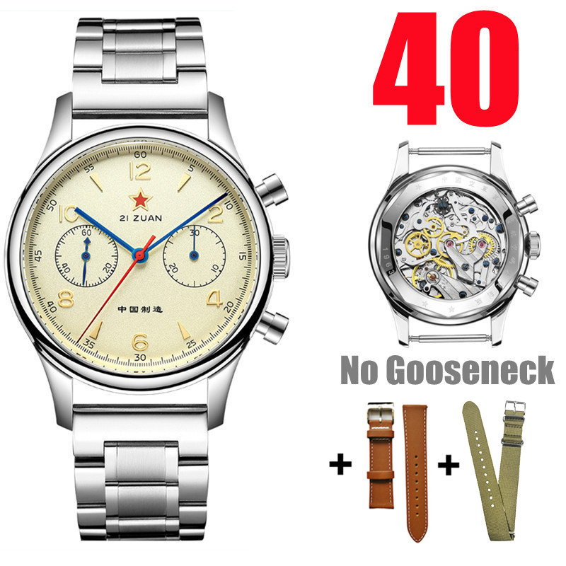 SEAKOSS Męski Zegarek Chronogr – Chronograph Mechanical Watch Seagull 1963 recenzja i cena
