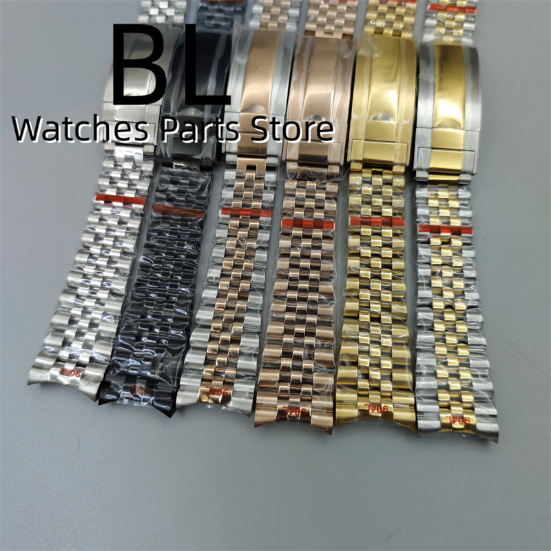 BLIGER 20mm Nowa Bransoleta Ju – Solid Stainless Steel Watch Bracelet Jubilee recenzja i cena