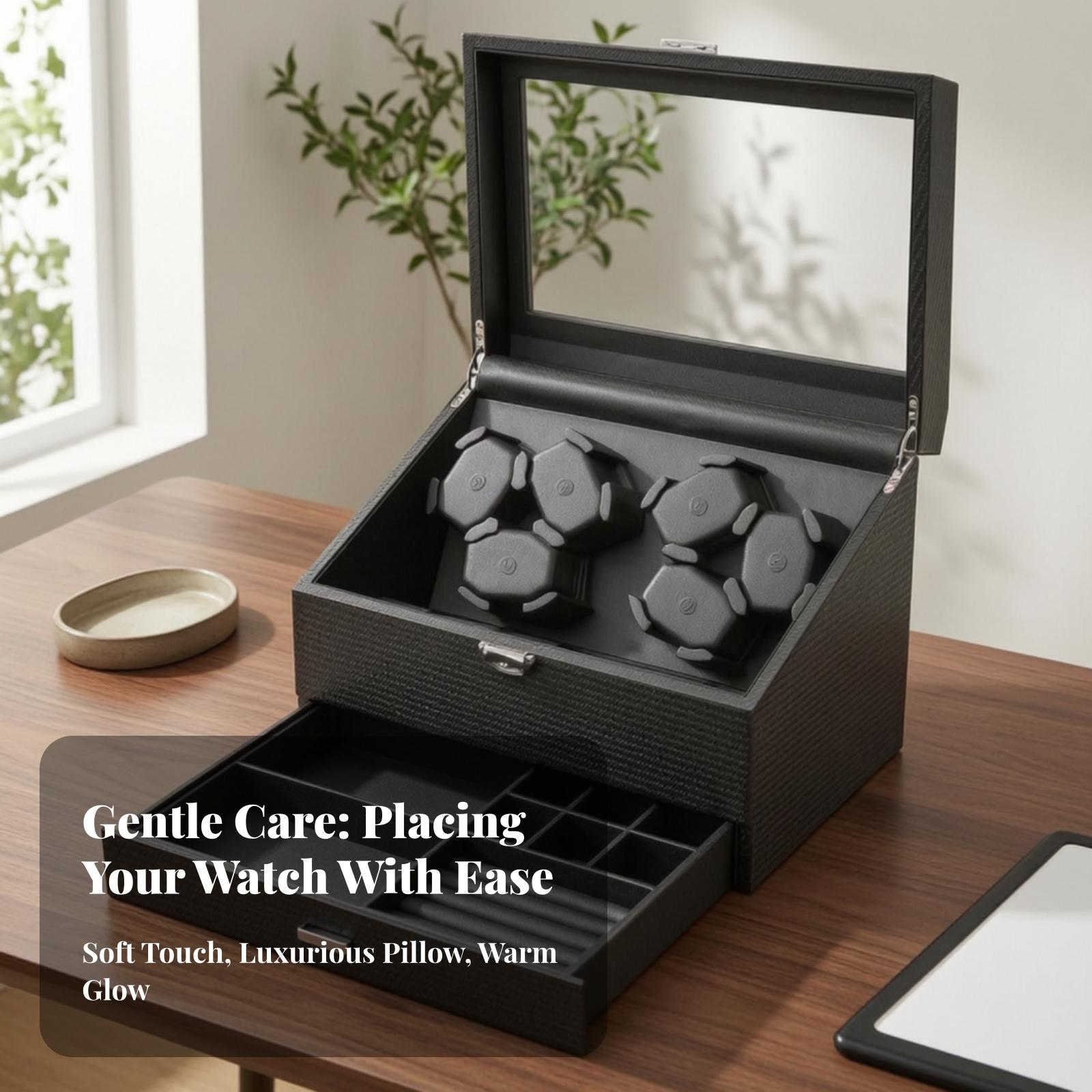 Dwufunkcyjny zegarek na sznurk – Watch Winder Automatic Dual Watch Box recenzja i cena