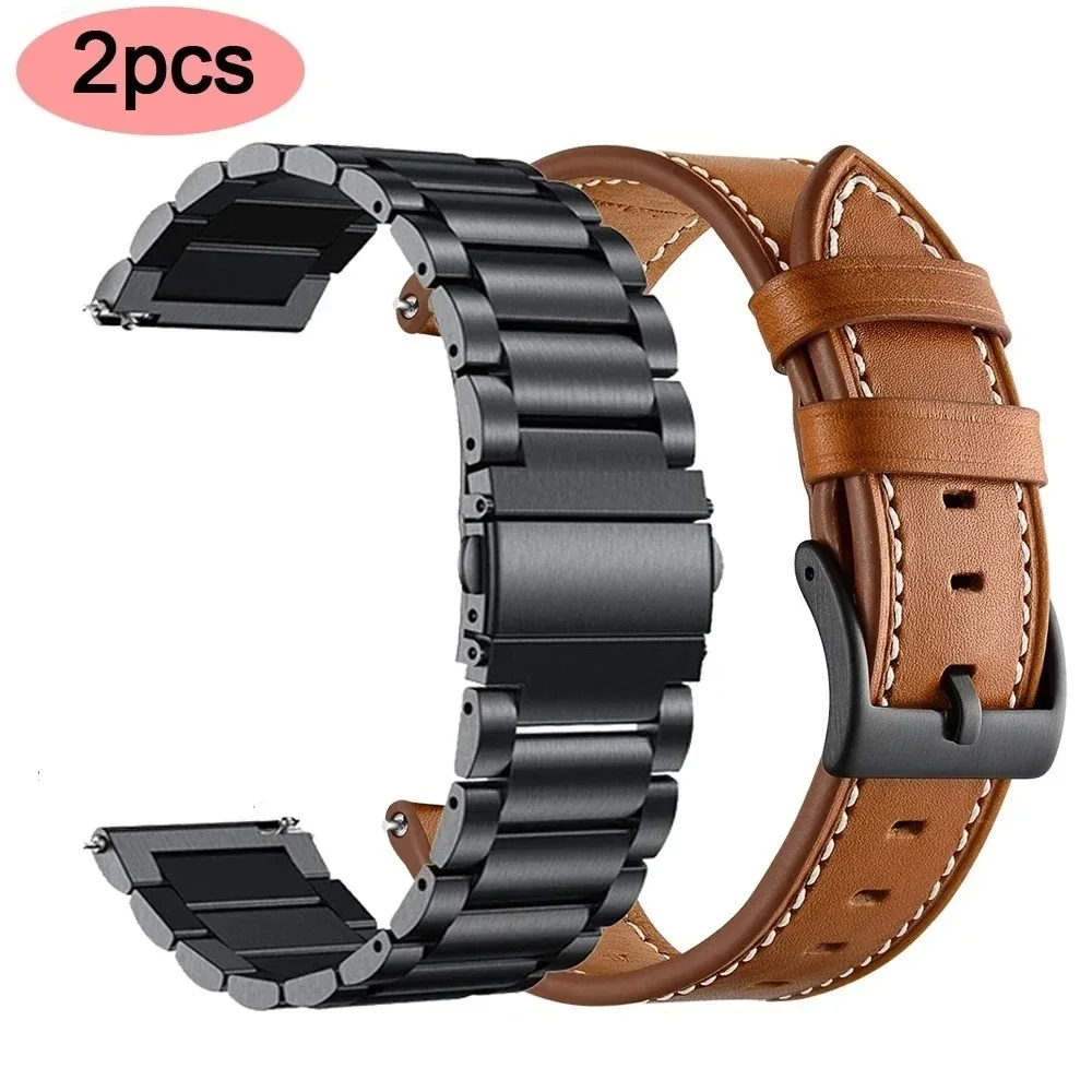 Pasek ze stali nierdzewnej 20m – Leather Watch Strap Quick Release 20Mm 22Mm recenzja i cena