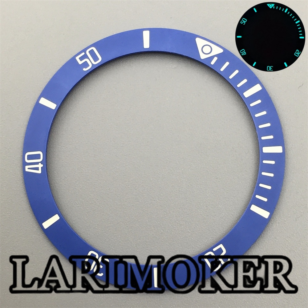LARIMOKER 38mm czarna niebiesk – Watch Bezel Insert Ceramic Luminous recenzja i cena