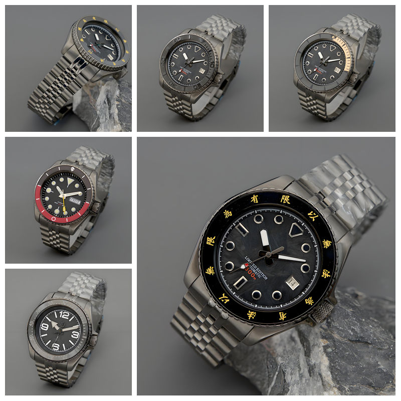 Zegarek męski Gun Colour SKX00 – Automatic Dive Watch 200M Nh35 Movement recenzja i cena