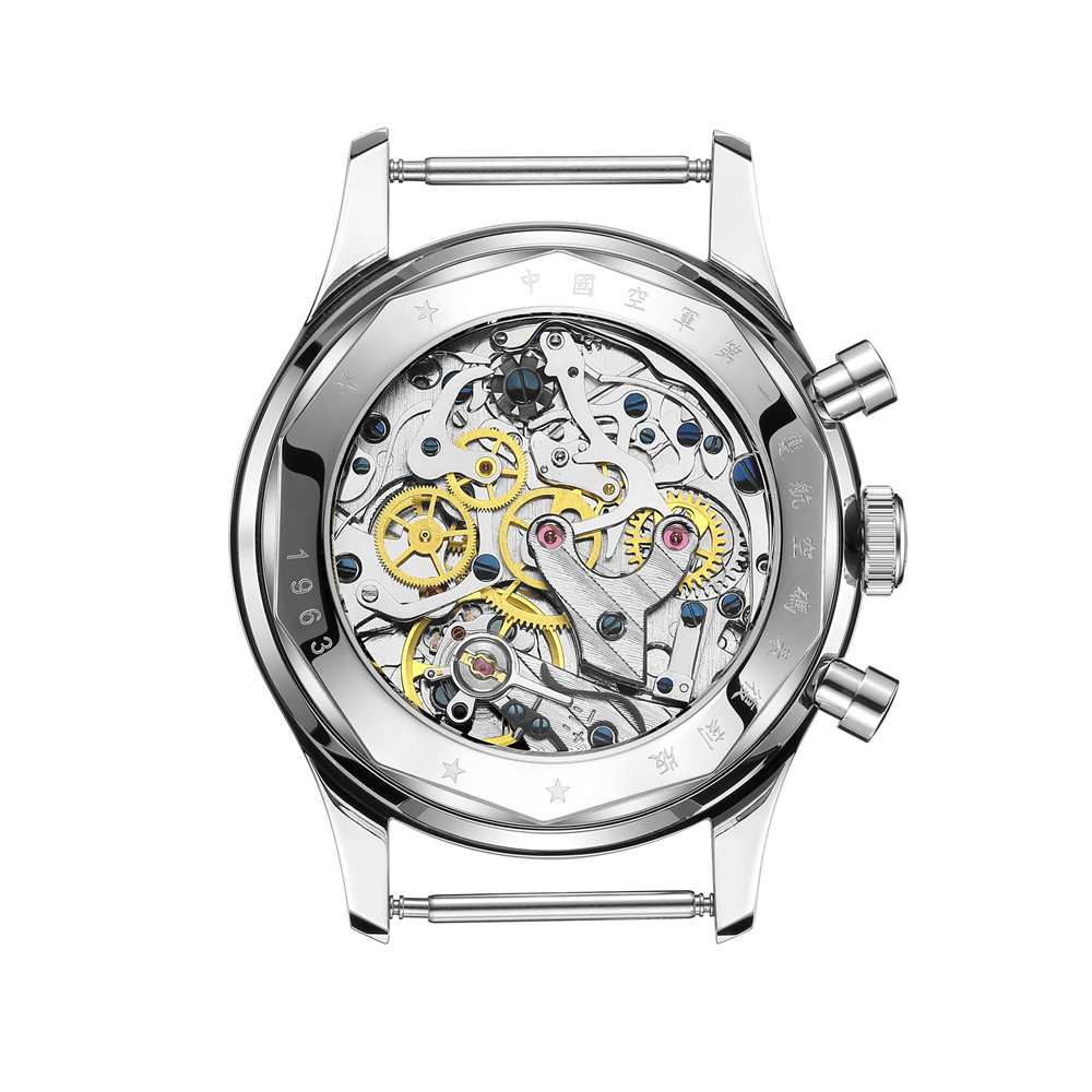 SEAKOSS Panda Męski Zegarek Me – Chronograph Mechanical Watch Seagull 1963 recenzja i cena