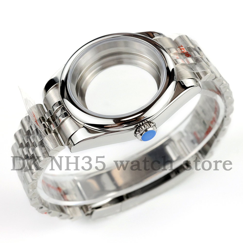 Obudowa zegarka 36 mm, srebrna – Solid Stainless Steel Watch Bracelet Jubilee recenzja i cena