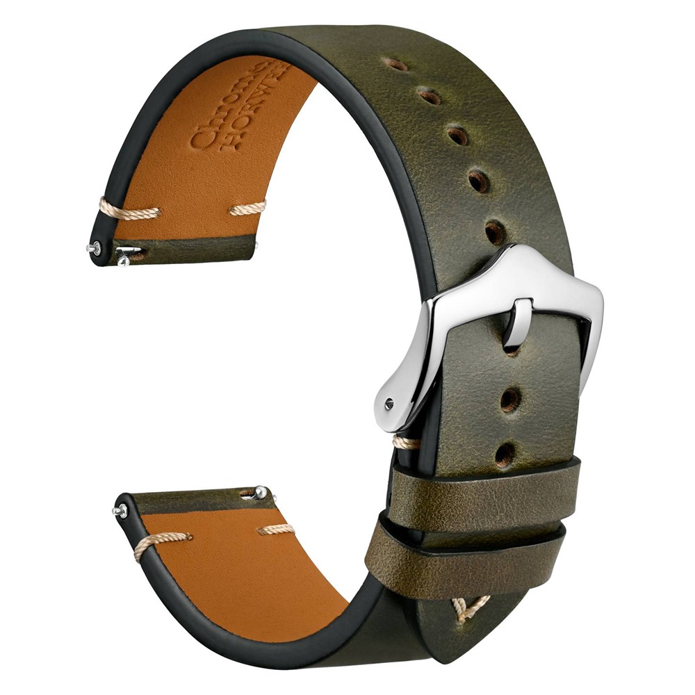 WOCCI olejowoskowe skórzane pa – Leather Watch Strap Quick Release 20Mm 22Mm recenzja i cena